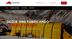 Desktop Screenshot of carpashidalgo.cl